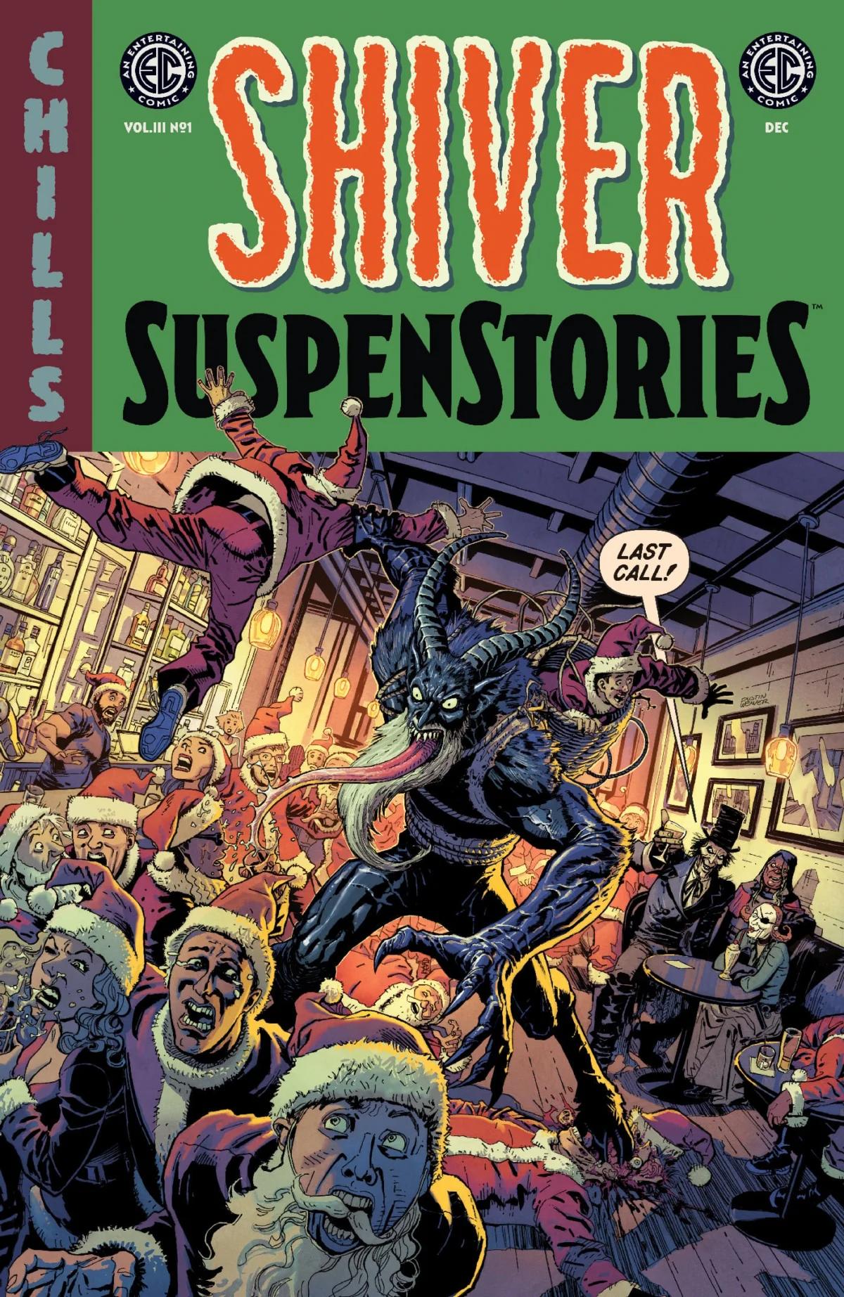 Tis the Season for Terror: Oni Press Unveils the Gruesome ‘Shiver Suspenstories 3’